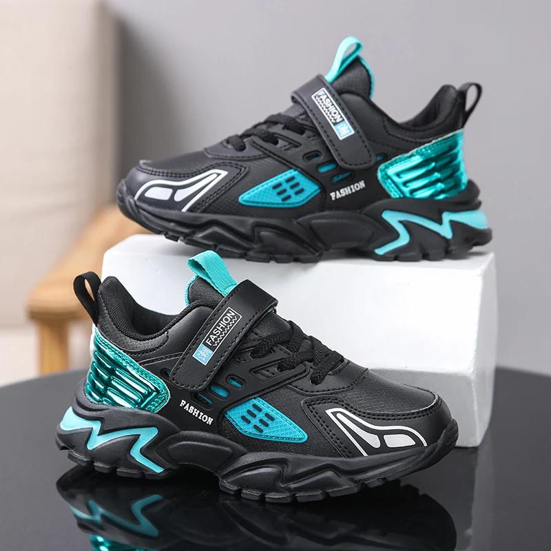 Children Sneakers for Girls Boys Breathable Sports Running Shoes Kids Flat Casual Outdoor Student School Tennis Shoes Size28-40