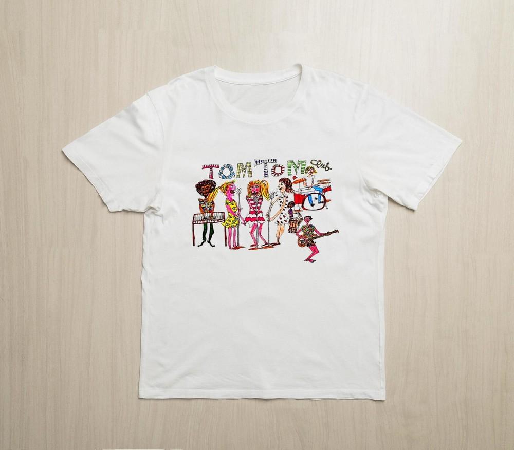 TOM TOM CLUB Tshirt wordy rappinghood genius of love Unisex T-Shirt XL