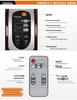 Multifunctional Electric Foot and Leg Massager with Remote & Heating