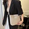 Ladies Fashion Summer Straw Crossbody Bag Women Beach Holiday Shopping Woven Shoulder Handbag Messenger Purses for Women Bags