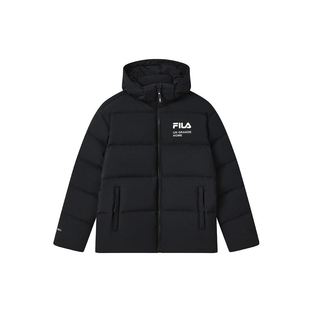 FILA Sports Life Collection Down Jacket Unisex F51U349902A-BK- 2XL