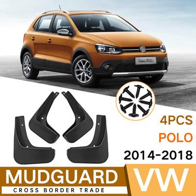 Schmutzfänger für VW POLO 2014-2018 Schmutzabweiser Schmutzfänger Vorne Hinten Kotflügel Auto