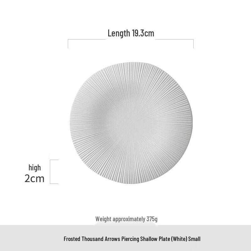 Nordic Ceramic Dinner Plate