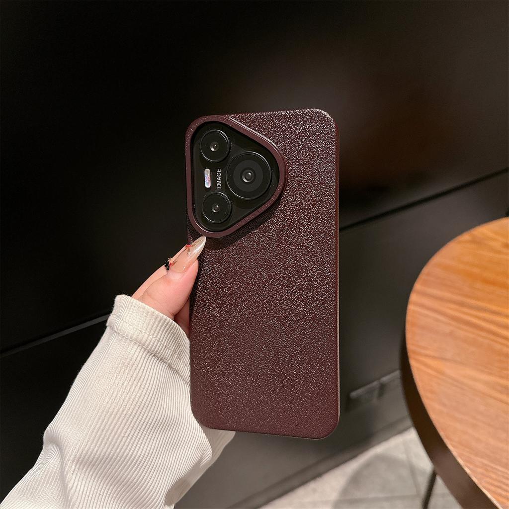 Handyhülle mit großem Loch und Litschi-Muster ist geeignet für Honor magic7pro, die geeignet ist für Honor magic7 Trend Vollschutz.
