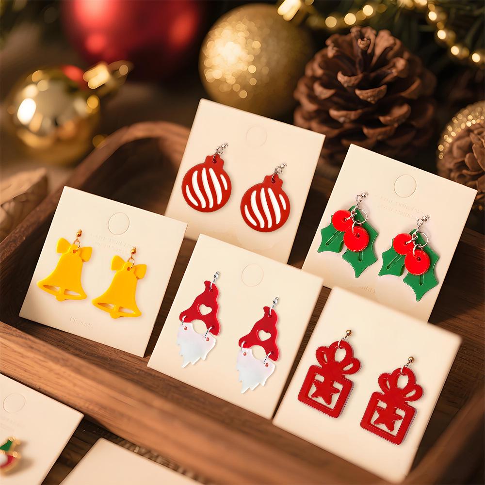 DIY Christmas Earrings & Pendant Silicone Mold - Tree & Snowflake Design