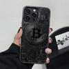 Bitcoin Pattern Phone Case Suitable for iPhone 17 16 15 14 13 12 11 Pro/Max/Plus Anti Drop and Shockproof Back Cover