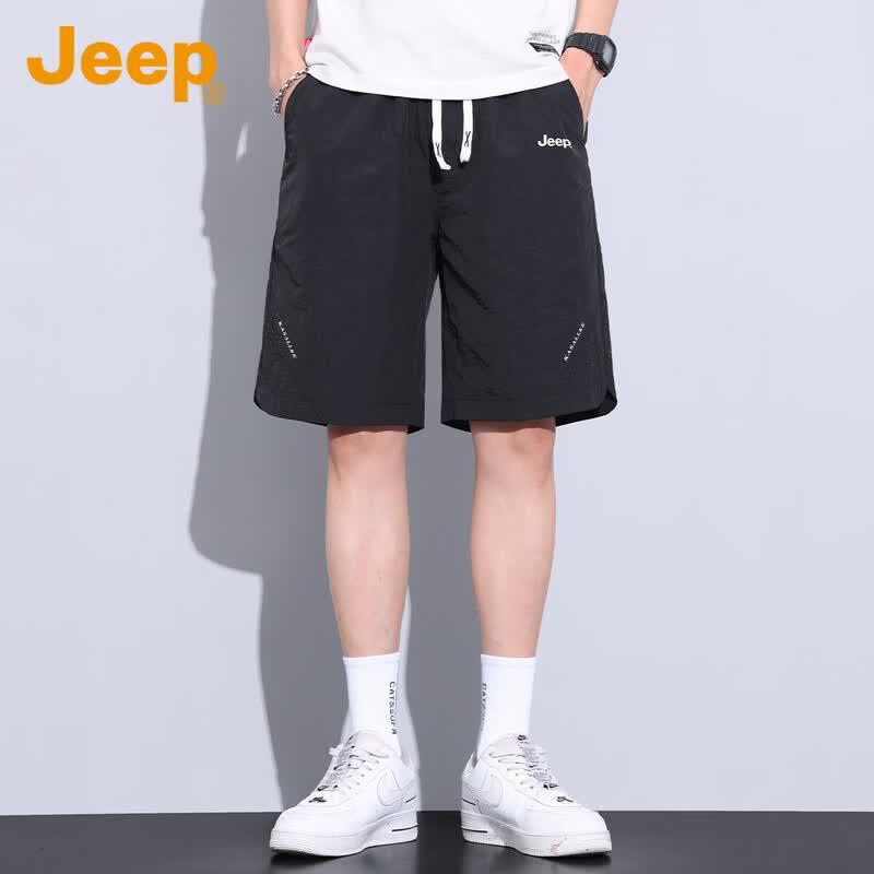 Jeep Men's Ice Silk Casual Sports Shorts