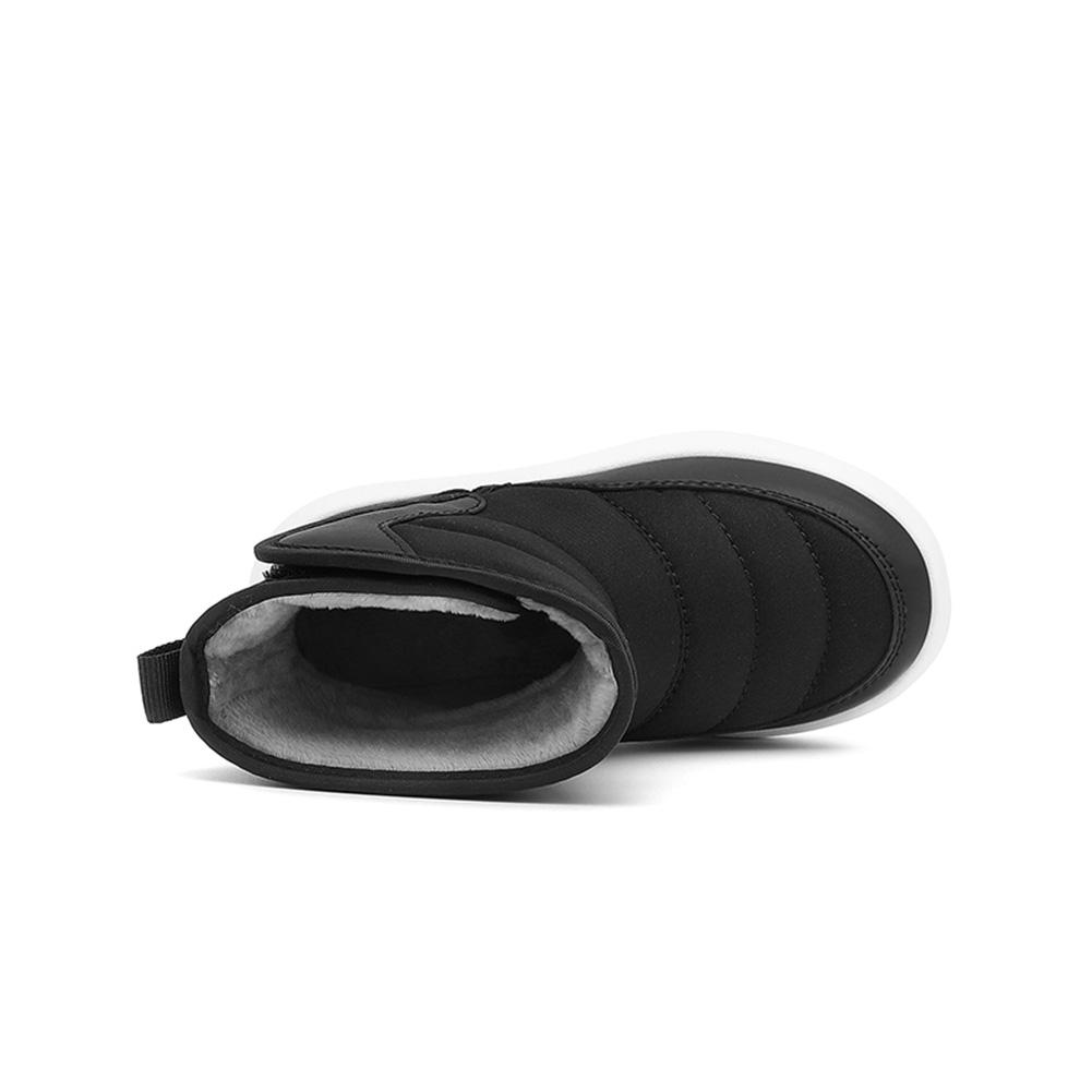 Boys Girls Snow Boots Warm Fur Lined Winter Shoes Anti-Slip Winter Boots Winter Snow Boots for Outdoor