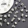 Non-fading Hair Jewelry 32/40/60Pcs Dreadlock Accessories, Hollow Carved Rings, Open Twisted Style Beads Design Easy to Wear Cuffs for Festivals