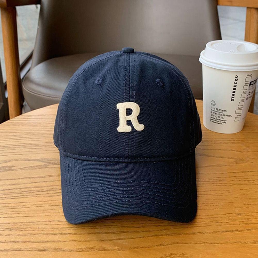 Breathable Baseball Cap Embroidery Peaked Hat Casual Sun Cap for Men Women