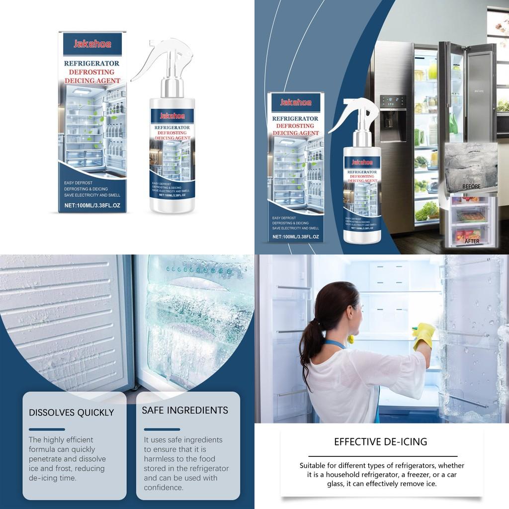 Jakehoe IJsvrij Makend Middel Voor Efficiënte Vorstverwijdering En Ijs Preventie In Vriezers