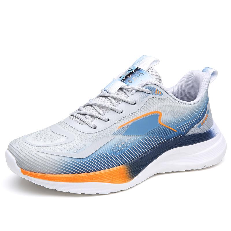 Men's Shoes 2025 Summer Mesh Casual Sports Shoes Shock-absorbing and Non-slip Running Shoes Lightweight Trend Breathable 2025