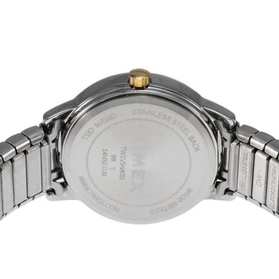 TIMEX Easy Reader Watch Quartz Everyday Water Resistant Mineral Glass White Dial TW2V94800 Unisex