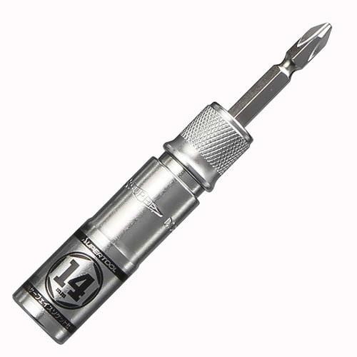 Super Electric Drill Socket Bit (Detachable) Prospec 14 x 6.35mm