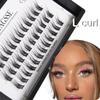 Wispy Cluster Lashes L Curl Eye Lashes Women's Fashion Individual Eyelashes  DIY Eyelash Extension