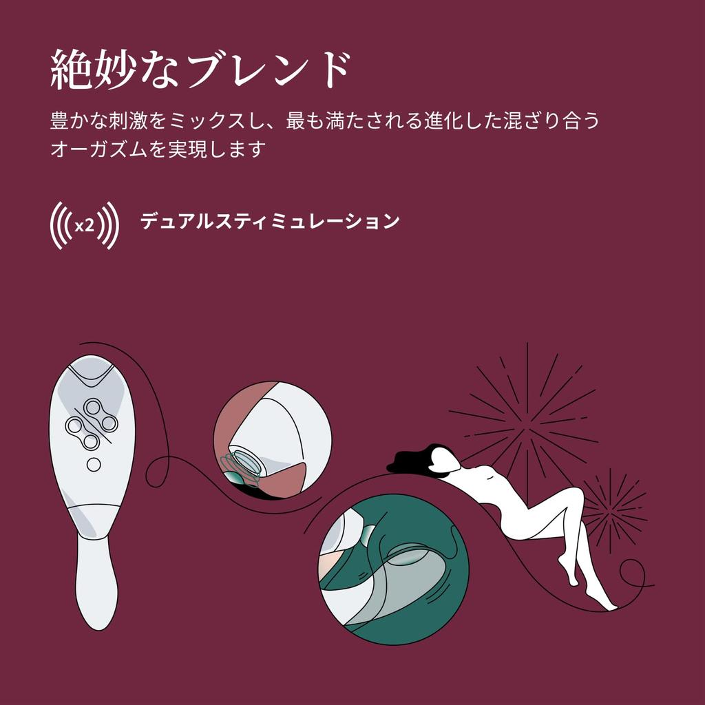 Womanizer Duo 2 Wibrator ssący do łechtaczki Wibrator Zabawka dla dorosłych Stymulacja łechtaczki Smart Silence Wibrator króliczek 14 poziomów stymulacji Wodoodporny Prezent dla