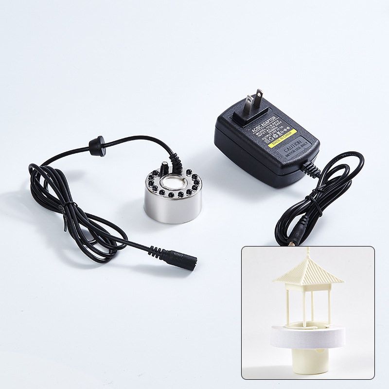 Upgraded Heavy Fog Pool Fish Tank Mister Rockery Bonsai Atomization Landscaping Humidifier Ultrasonic Atomizer