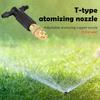 1/5Pcs 4/7 Pvc Outdoor Misting Cooling System Garden Irrigation Watering 1/4'' Brass Atomizer Adjustable Garden Sprinklers