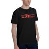 JT Racing Red Logo 100 Cotton Casual Breathable Confortable Manga Mens Designer Clothes T Shirt Men