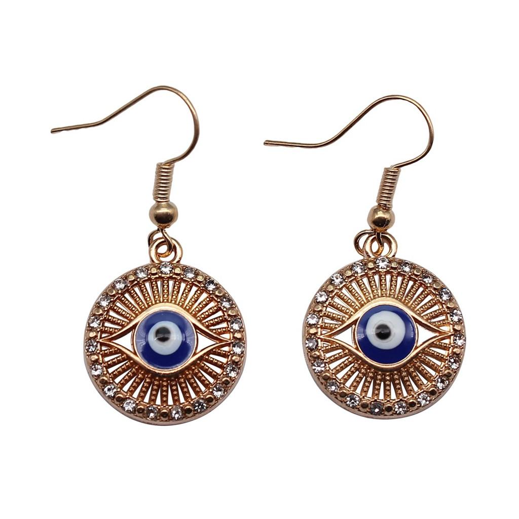 Pendientes Largos de Esmalte con Colgante Cristiano Gótico Joyería Para Mujeres Regalos Populares
