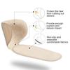 T-type Silicone Insoles Relief the Pain Protect the Foot Comfort Insole Women's High Heels Foot Care Tool Inserts & Cushions