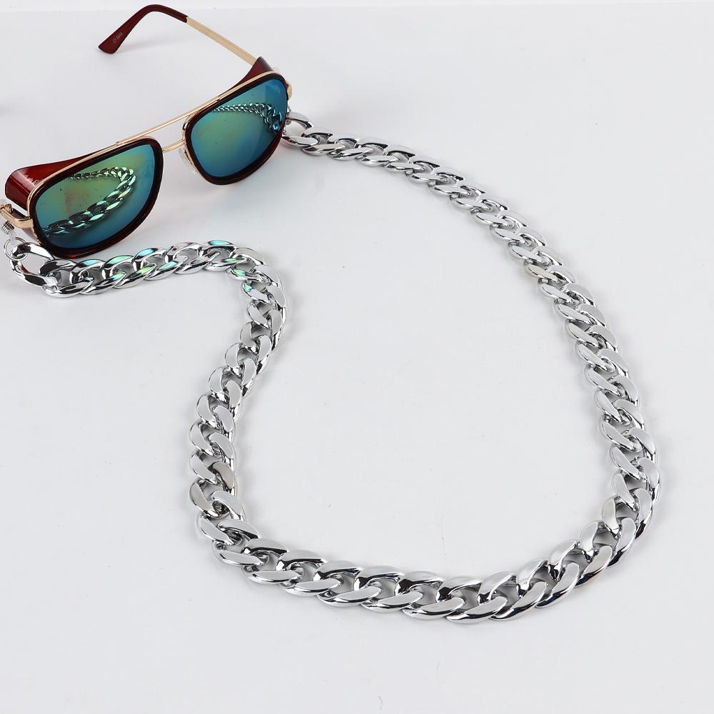 Acrylic Glasses Chains For Women Holder Cord Reading Sunglasses Chain Men Lanyard Eyeglasses Hanging Neck Chain Strap Rope Trend