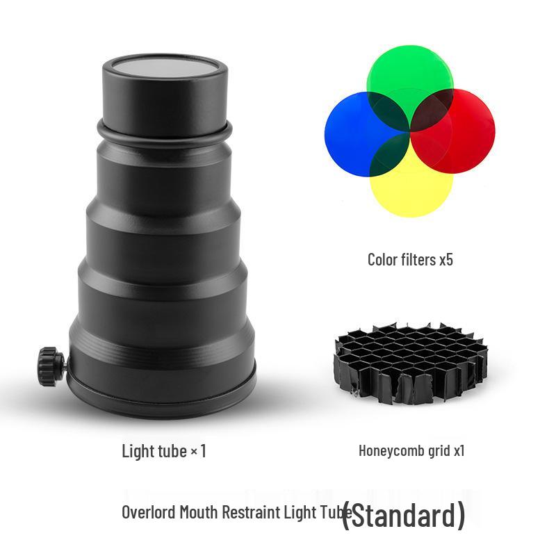

Aputure Pig Snout Light Concentrator with Honeycomb & Four-Color Filters, Bowens Mount - Universal Studio Lighting Snoot