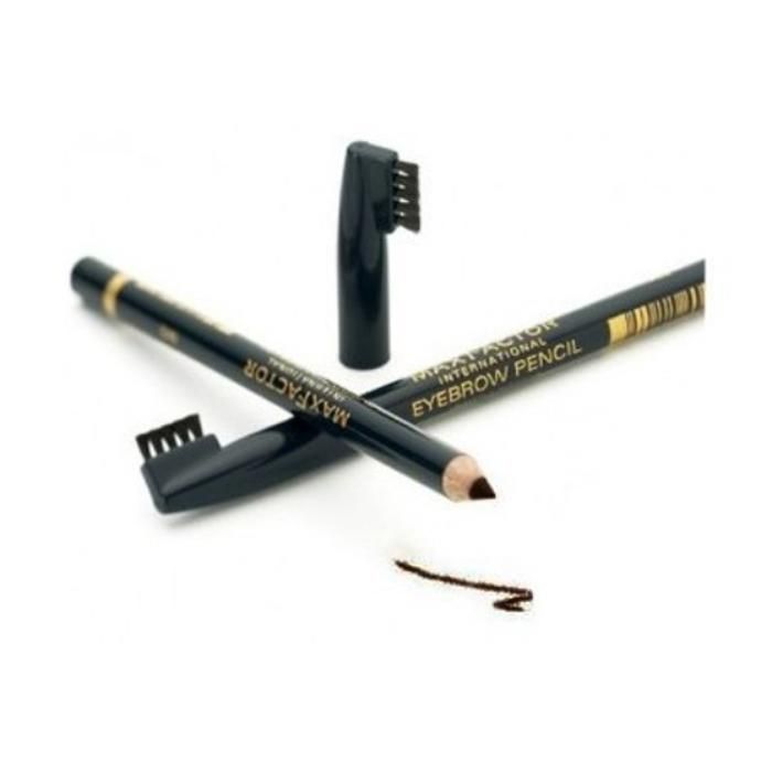 Crayon Pour Sourcils - # 1 Ébène Par Max Factor Pour Les Femmes - Crayon À Sourcils 1 Pcs