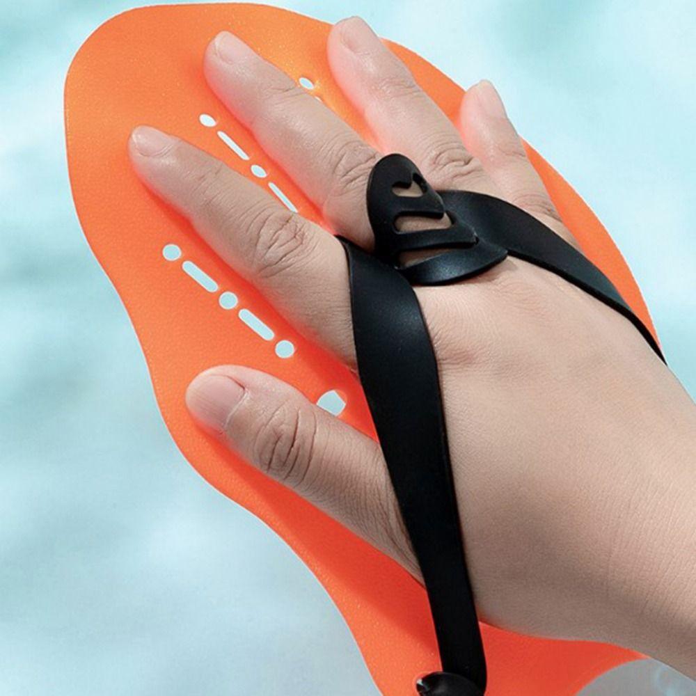 Verstellbare Schwimmtrainings-Handpaddel Unisex Schwimm Paddel Hand für Erwachsene und Jugendliche
