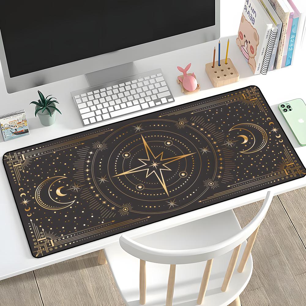 Art Magic Tarot Card Mouse Pad Rubber Mat Laptop Xxl Mousepad Notebook Gamer Computer Table Gaming Accessories