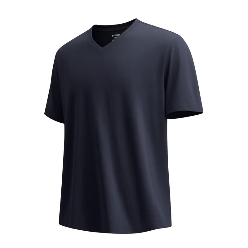 Hodo Men's V-Neck Cotton Blend Short Sleeve T-Shirt