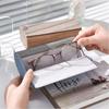 Double Layer Double Eyeglasses Case Large Capacity Eyeglasses Holder Fashion Sunglasses Box  Women