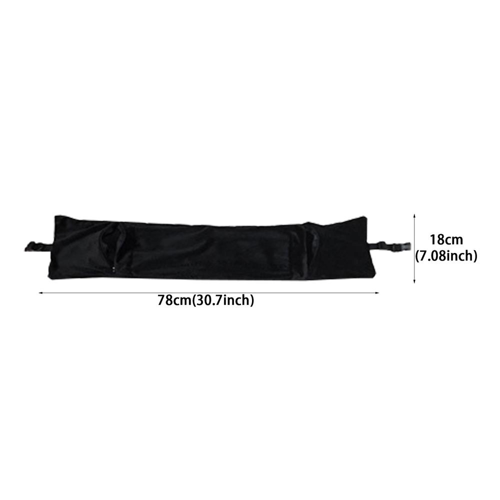 

Neck Pillow Stuffable With Clothes Fillable Travel Home Pillow With Hood Extra Luggage Pillowcase Neck Pillow Storage Bag For чорний
