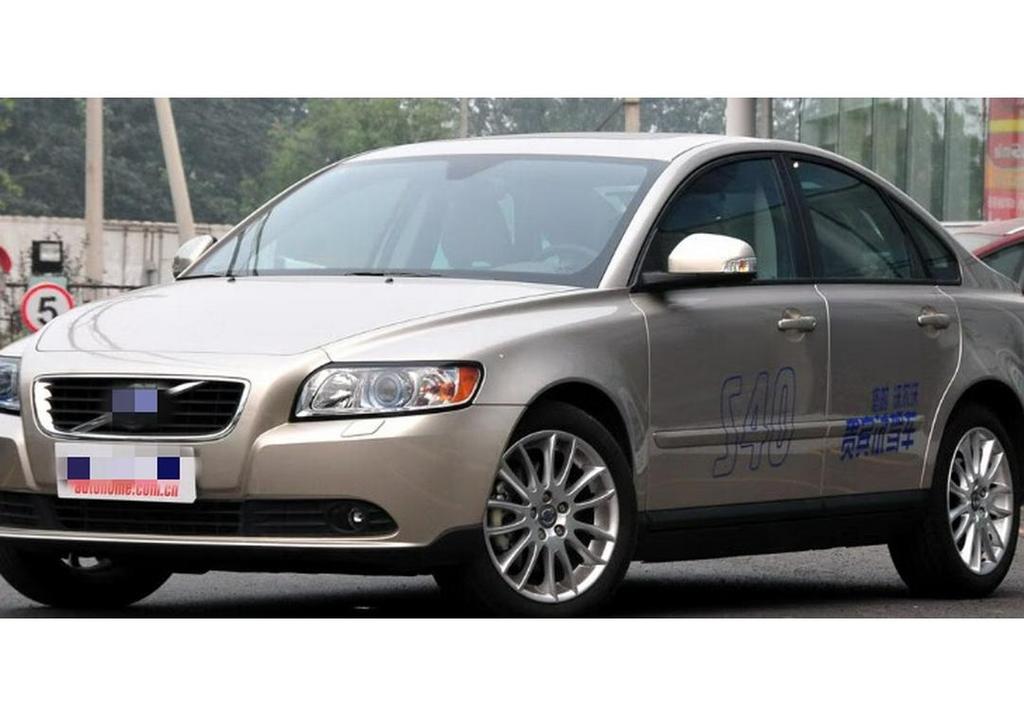 Transparent Headlight Covers for Volvo S40 (2006-2012) and S40L Lamp Housings