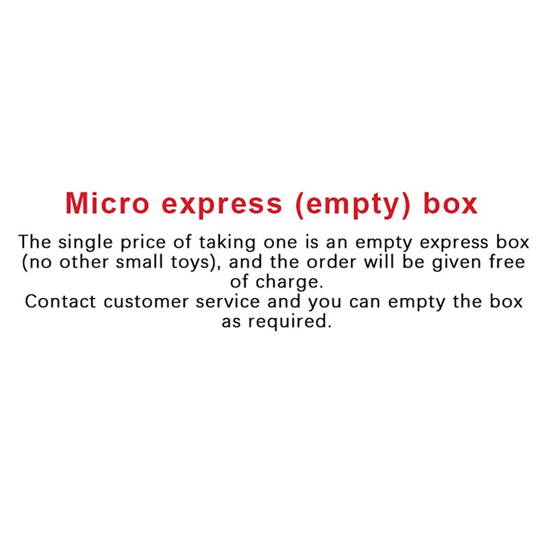 Miniature Creative Mini Express Box Surprise Blind Box Resin Ornaments Trendy Toys