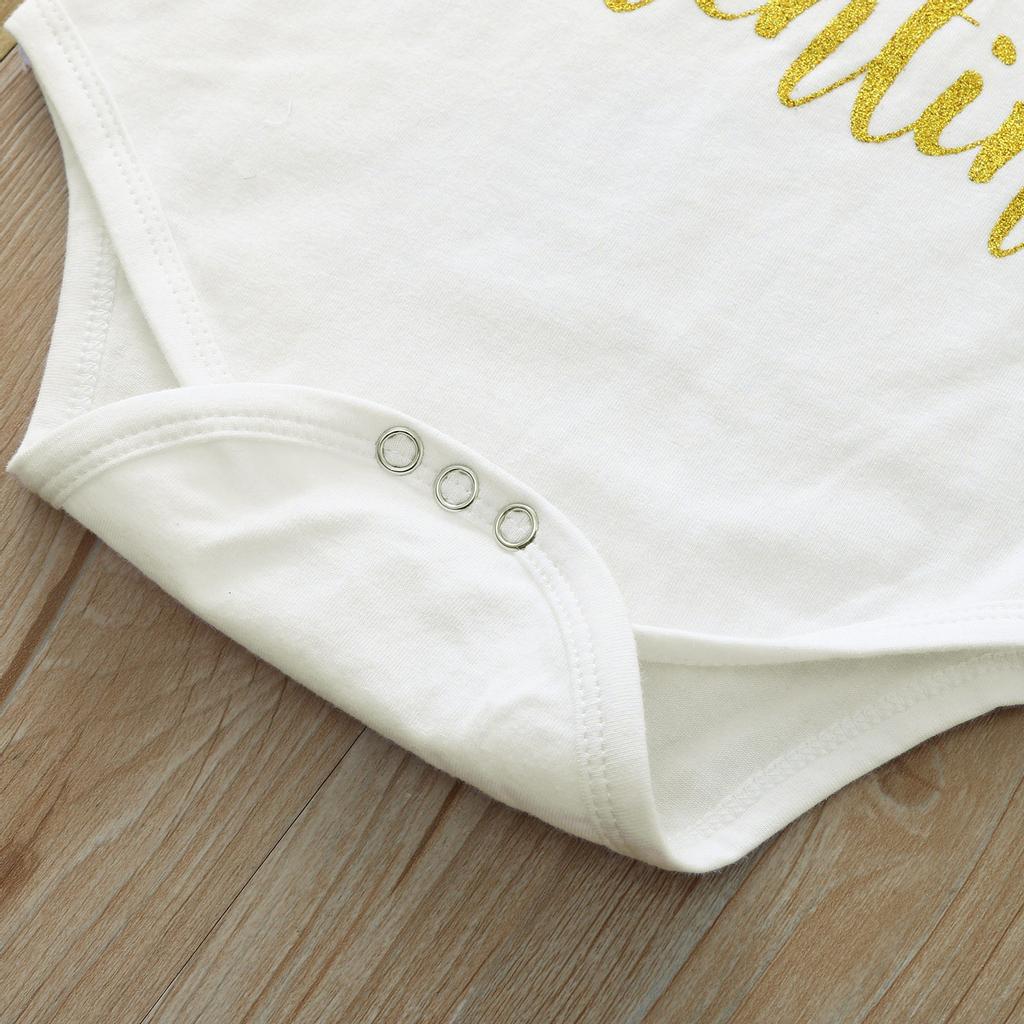 Noworodek Niemowlę Walentynki Pajacyk Spódniczka Opaska 3-częściowe Stroje