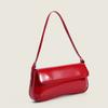 Red Bag Underarm Bag Spring and Summer New Product Fashion Simple Commuter Flip Retro Red Shoulder Bag