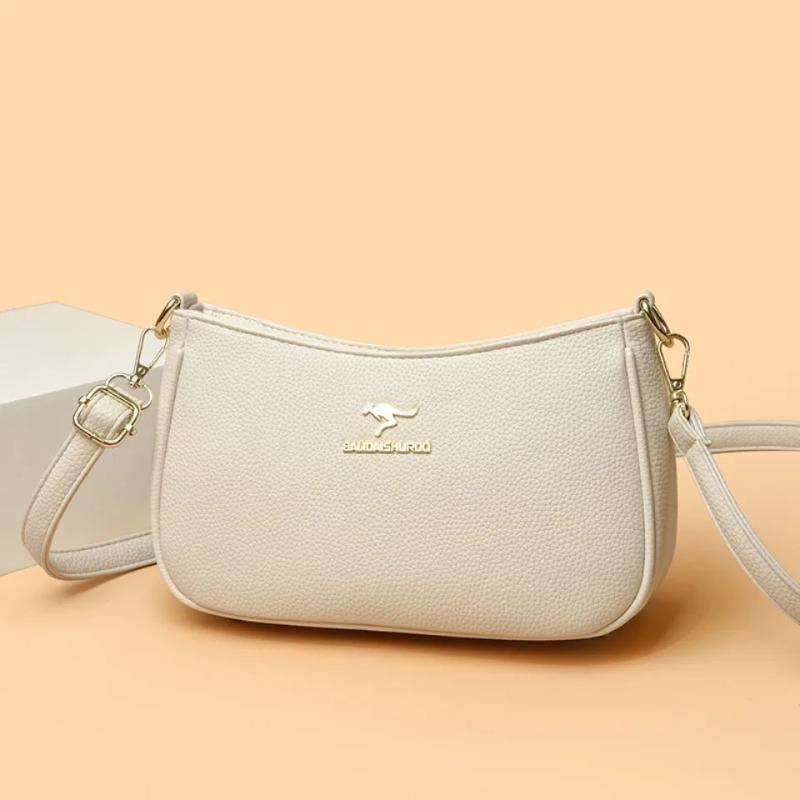 Women's Retro Shoulder Bag, Simple Crossbody Bag, Solid Color Shoulder Bag Suitable for Daily Use, Commuting, and Shopping