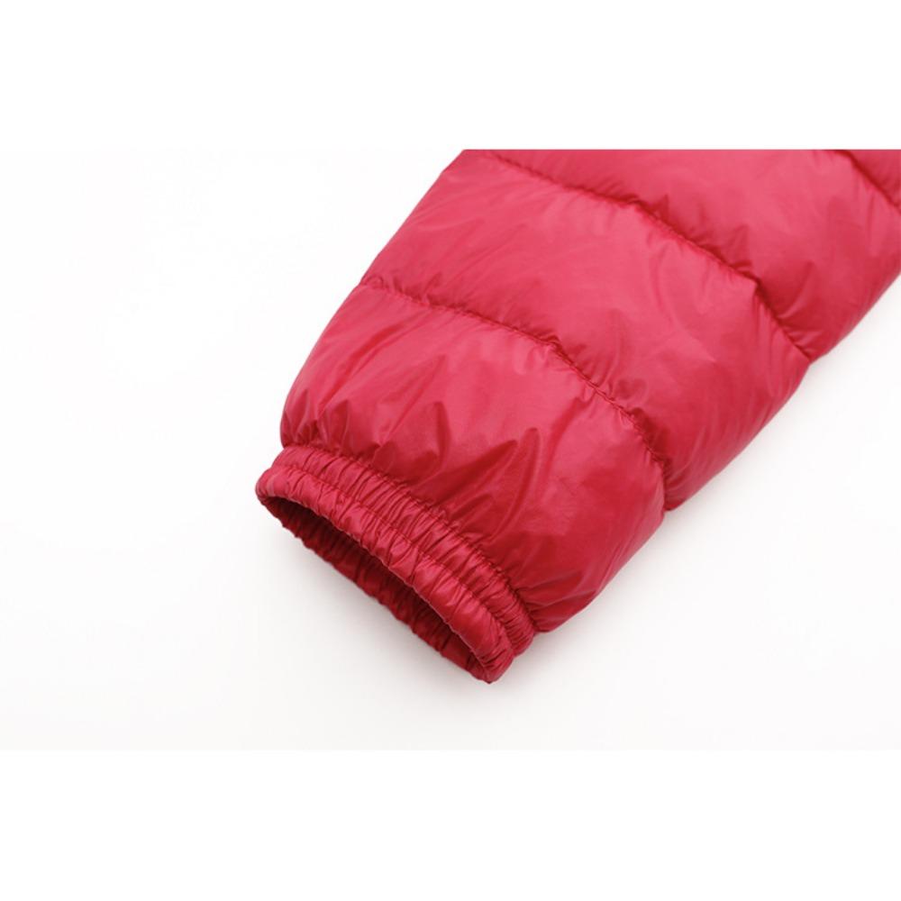Women's Lightweight Hooded Down Jacket - Mid-Length Slim Fit Lightweight Fall/Winter Lightweight Plus Size Coat