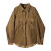 Corduroy Shirt for Women's Design New Versatile Retro Salt Top Jacket