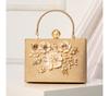 Pearl Flower Handbag Wind Evening Bag Cheongsam Dress Bag Fashion High-end Atmospheric Bag