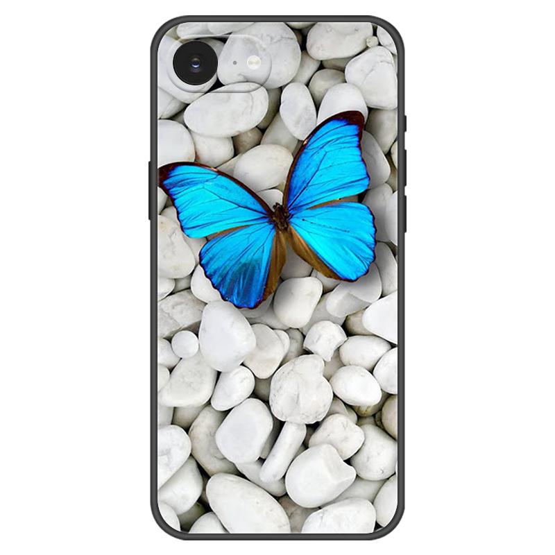 Phone Case For iPhone 16E iPhone16E SE 2025 SE4 5G Cases Soft Silicone Cover For iPhone SE4 Fashion Case Full Protector Shells