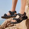 38-46 Summer Men's Leather Outdoor Sport Sandals  Casual Non-Slip Beach Sandals for Men