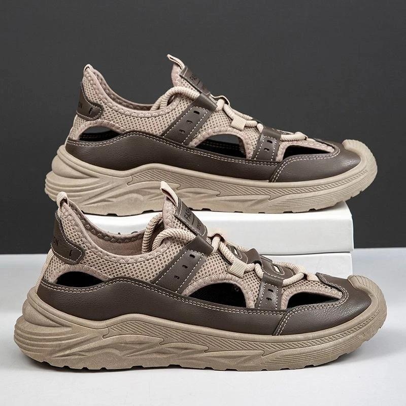 Fashion Flat Male Shoe Closed Toe Hole Shoes Casual Expensives Luxury Designer Eva Outdoor Open Descount 39 Stylish H Buy Men's Sandal