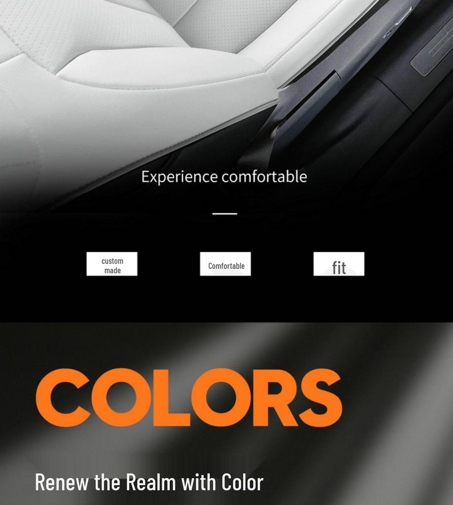 Geely Galaxy A7 All-Season Breathable Leather Seat Covers & Cushions