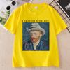 Art Teacher T Shirt Unisex Unisex Cotton Funny Van Gogh Art TShirt Humor Printed Tshirts Casual Short Sleeve Round Neck Clothing