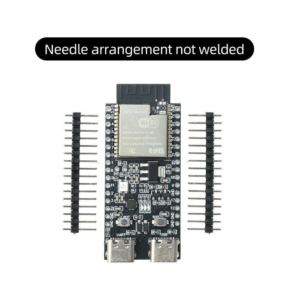 ESPC6-32-N4 WiFi 6 Bluetooth 5 Development Board with RISC-V32 High Performance Low Power for IoT Smart Home Industrial