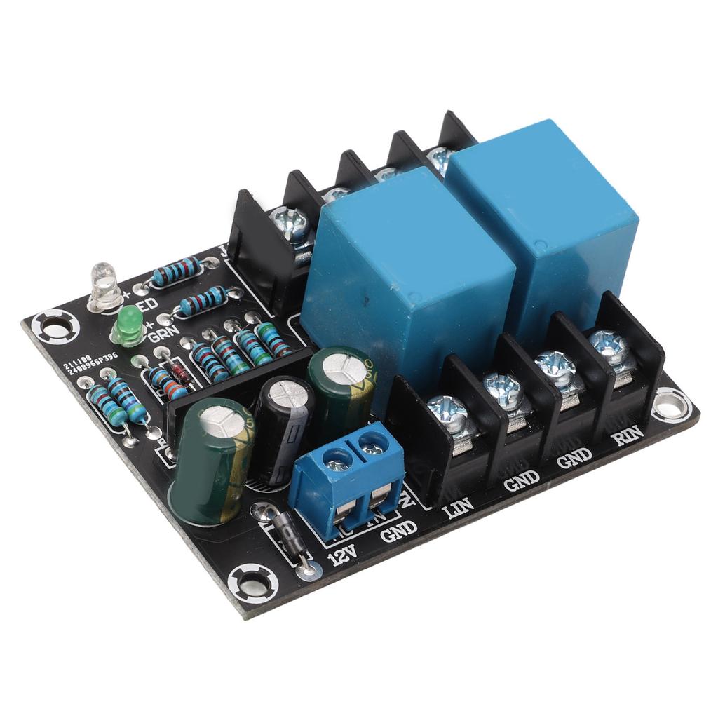 Speaker Protection Circuit Board 2 Channel Boot Delay High Power DC 12?24V UPC1237 Chip