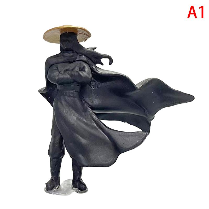 

1/2/3/4 шт. 50 мм смола мини-фигурки модель древний японский китайский ниндзя самурай воин моделирование крутая миниатюрная автомобильная декорация