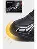 Lightweight Boys' Leather Running Shoes, Ages 6-12, Spring/Autumn